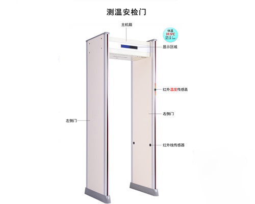 非接触式测温安检门